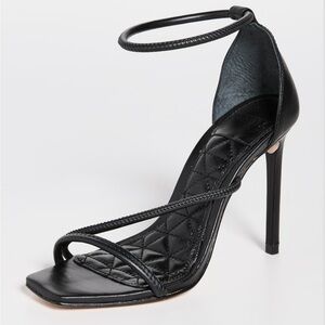 SCHUTZ Black Strappy Heels